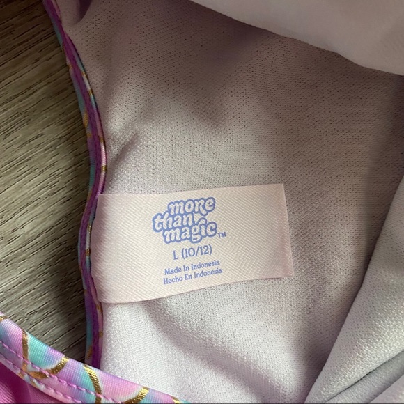 More Than Magic Girls' Mermaid Scales Swimsuit L - Picture 6 of 7